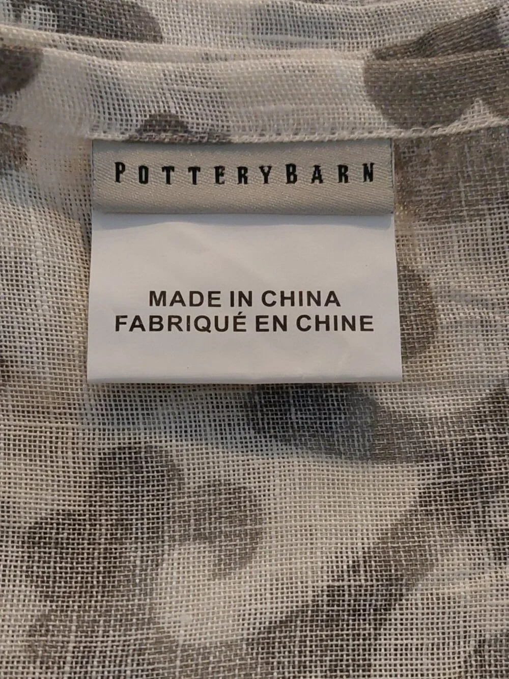 Pottery Barn Linen Curtains